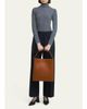 Plan C Shopper Leather Tote Bag - 5