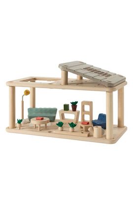 PlanToys® PlanToys® Dollhouse Gathering Flat with Sunroom
