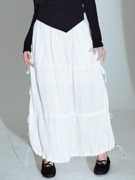 PLASMA SPHERE GISELLE SKIRT IN WHITE