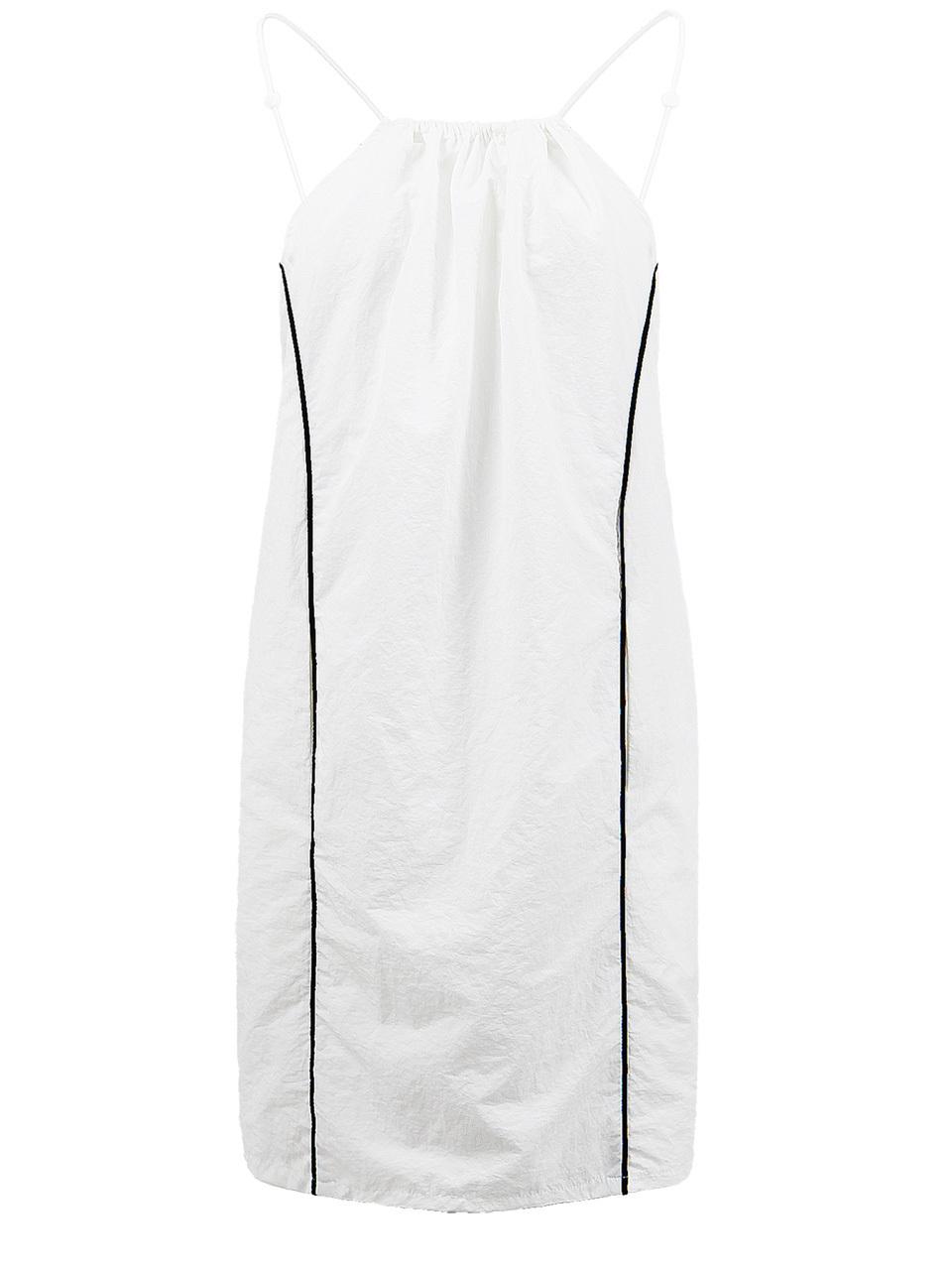 PLASMA SPHERE JOKE DRESS IN WHITE (sleeveless dress)