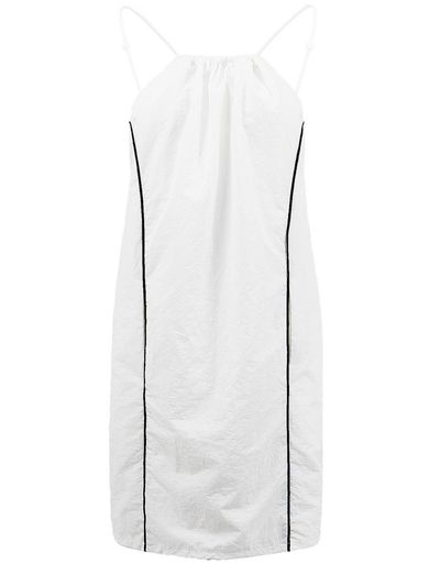 PLASMA SPHERE JOKE DRESS IN WHITE (sleeveless dress)