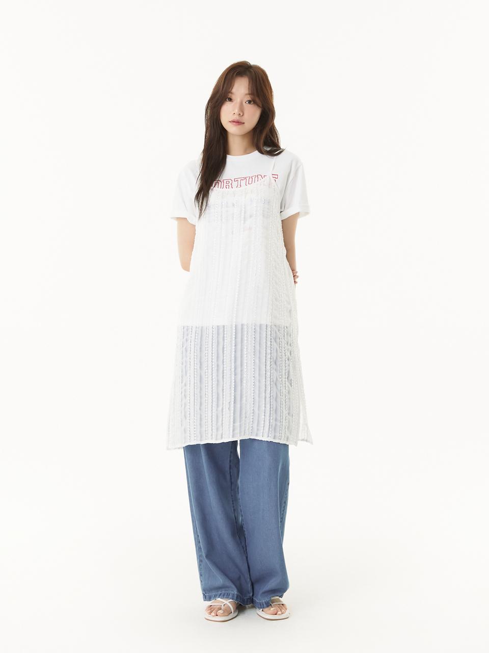 PLASTIC ISLAND Slip Sleeveless Dress (PR2WO513)