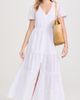 Playa Lucila Playa Lucila Button Maxi Dress White XS - 5