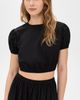 Playa Lucila Playa Lucila Crew Top Black M - 2