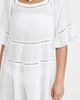 Playa Lucila Playa Lucila Drop Waist Mini Dress White XS - 2