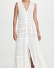 Playa Lucila Playa Lucila Eyelet Maxi Dress White L - 2