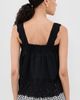 Playa Lucila Playa Lucila Eyelet Tank Black - 3