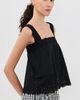 Playa Lucila Playa Lucila Eyelet Tank Black - 4