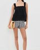 Playa Lucila Playa Lucila Eyelet Tank Black - 5