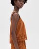 Playa Lucila Playa Lucila Eyelet Tank Tobacco - 4