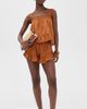 Playa Lucila Playa Lucila Eyelet Tank Tobacco - 5