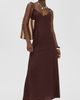 Playa Lucila Playa Lucila Maxi Dress Brown - 5