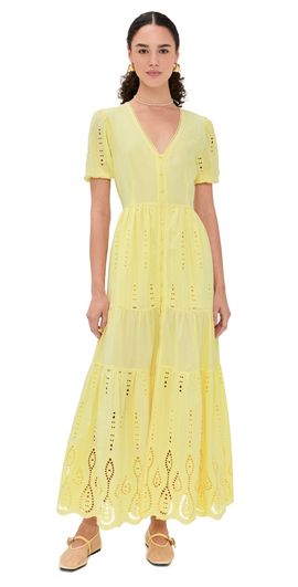 Playa Lucila Playa Lucila Maxi Dress Butter Yellow