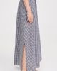 Playa Lucila Playa Lucila Maxi Skirt Black Gingham XL - 4