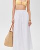 Playa Lucila Playa Lucila Maxi Skirt White S - 5
