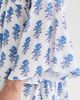 Playa Lucila Playa Lucila Mini Border Print Kimono Blue Border Print S - 6