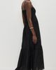 Playa Lucila Playa Lucila Square Neck Maxi Dress Black XL - 4