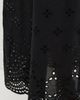 Playa Lucila Playa Lucila Square Neck Maxi Dress Black XL - 6