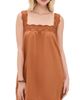 Playa Lucila Playa Lucila Tobacco Mini Dress Tobacco - 1