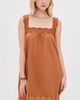 Playa Lucila Playa Lucila Tobacco Mini Dress Tobacco - 2