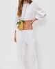 Playa Lucila Playa Lucila Wide Leg Pants White - 5