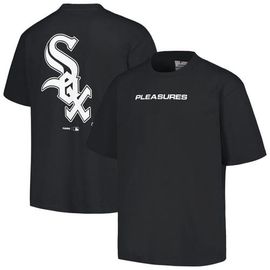 PLEASURES Men's PLEASURES Black Chicago White Sox Ballpark T-Shirt 
