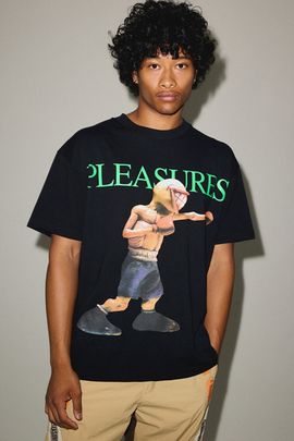 PLEASURES PLEASURES Animal Graphic Tee in Black, Men's at Urban Outfitters