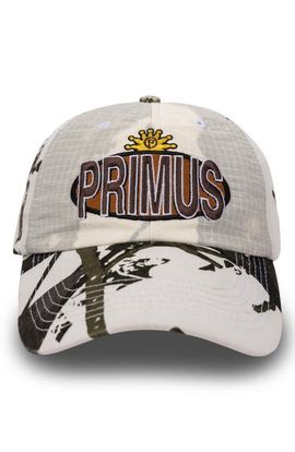 PLEASURES PLEASURES Brown Album Layered Adjustable Baseball Cap