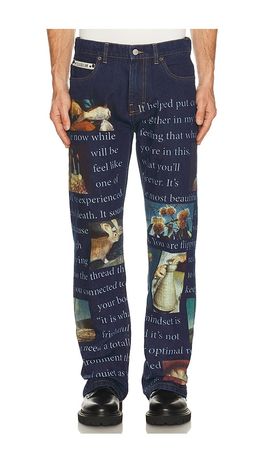Pleasures Pleasures Connection Straight Leg Jeans