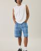PLEASURES PLEASURES Experiment Jorts in Pale Blue, Men's at Urban Outfitters - 1
