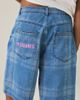 PLEASURES PLEASURES Experiment Jorts in Pale Blue, Men's at Urban Outfitters - 3