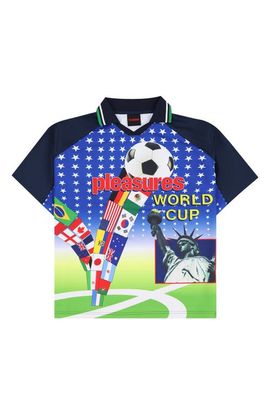 PLEASURES PLEASURES Flags Jersey