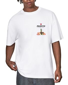 Pleasures Pleasures Fruit Delivery Logo Graphic T-Shirt