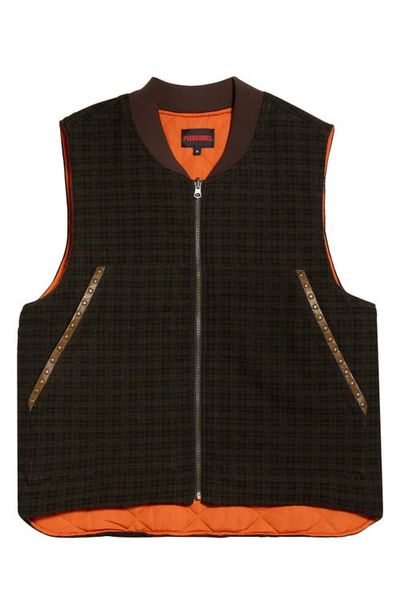 PLEASURES PLEASURES Horns Studded Zip Vest