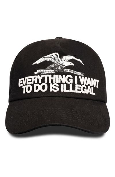 PLEASURES PLEASURES Illegal Snapback Baseball Cap