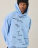 PLEASURES PLEASURES Indoors Graphic Hoodie Sweatshirt in Blue, Men's at Urban Outfitters - 1