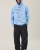 PLEASURES PLEASURES Indoors Graphic Hoodie Sweatshirt in Blue, Men's at Urban Outfitters - 4