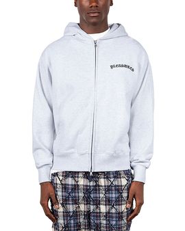 Pleasures Pleasures Neural Relaxed Fit Logo Zip Hoodie