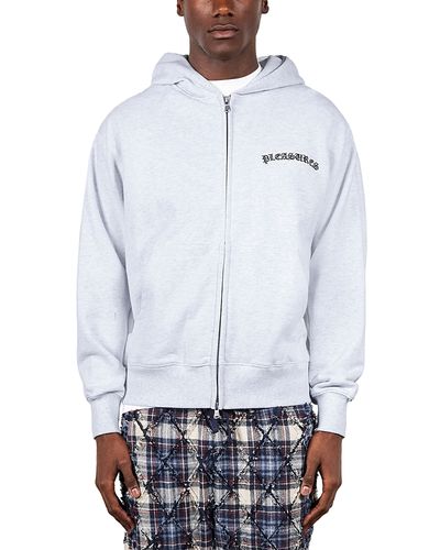 Pleasures Pleasures Neural Relaxed Fit Logo Zip Hoodie