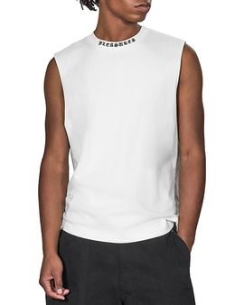 Pleasures Pleasures Old English Sleeveless Logo T-Shirt