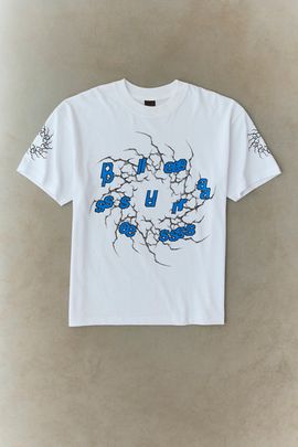 PLEASURES PLEASURES Rotation Graphic Tee in White, Men's at Urban Outfitters