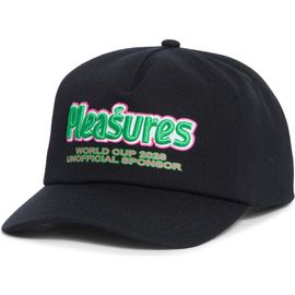 PLEASURES PLEASURES Sponsor Wool Blend Snapback Baseball Cap
