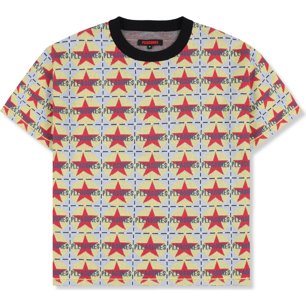 PLEASURES PLEASURES Tabs Cotton Jacquard T-Shirt
