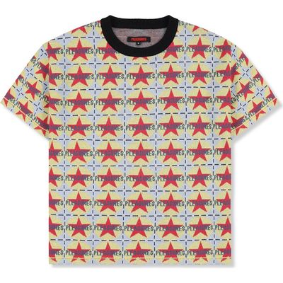 PLEASURES PLEASURES Tabs Cotton Jacquard T-Shirt