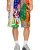 Pleasures Pleasures World Cup Wide Shorts - 1