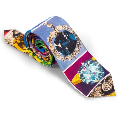 PLEASURES PLEASURES x Richard Bernstein Jewel Print Tie
