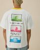 PLEASURES PLEASURES X Talking Heads Graphic Ringer Tee in White, Men's at Urban Outfitters - 1