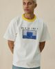 PLEASURES PLEASURES X Talking Heads Graphic Ringer Tee in White, Men's at Urban Outfitters - 2