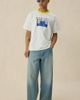 PLEASURES PLEASURES X Talking Heads Graphic Ringer Tee in White, Men's at Urban Outfitters - 3
