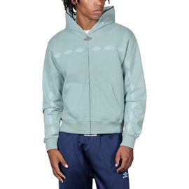 PLEASURES PLEASURES x Umbro Diamonds Fitted Zip Hoodie